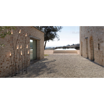 Lampada Nilo da terra da esterno Karman