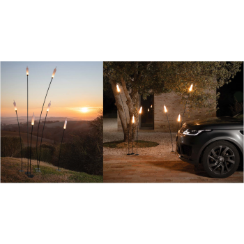 Lampada Nilo da terra da esterno Karman