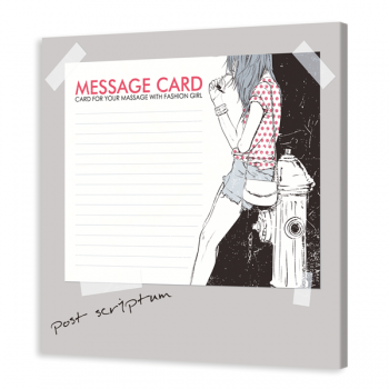 Lavagna MESSAGE CARD G2404 PINTDECOR