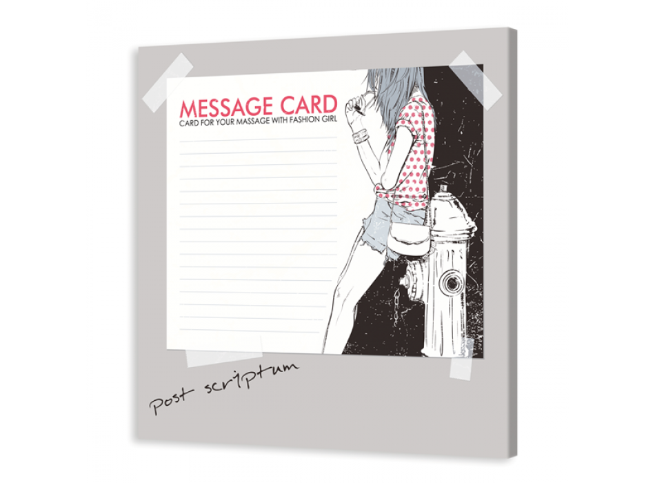 Lavagna MESSAGE CARD G2404 PINTDECOR