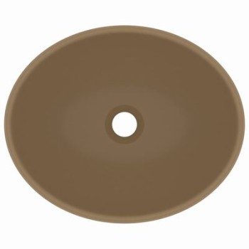 Lavandino Lusso Ovale 40x33 cm in Ceramica