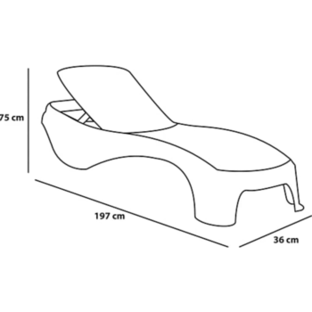 Lettino ATLANTIC KETER