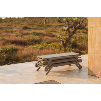 Lettino prendisole AFRICA collection VONDOM