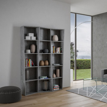 Libreria Trek - Libreria Trek 3 elementi Bianco Frassino