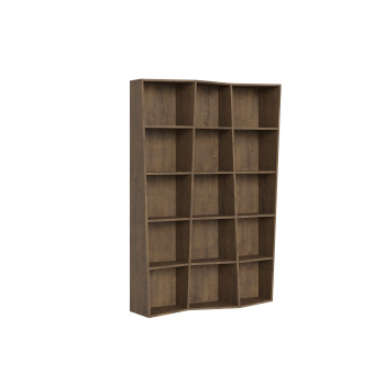 Libreria Trek - Libreria Trek 3 elementi Bianco Frassino