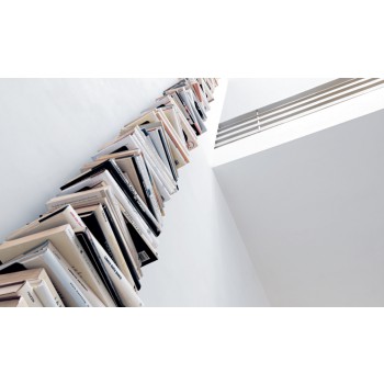 LIBRERIA VERTICALE WALL PTOLOMEO PTW155 OPINION CIATTI