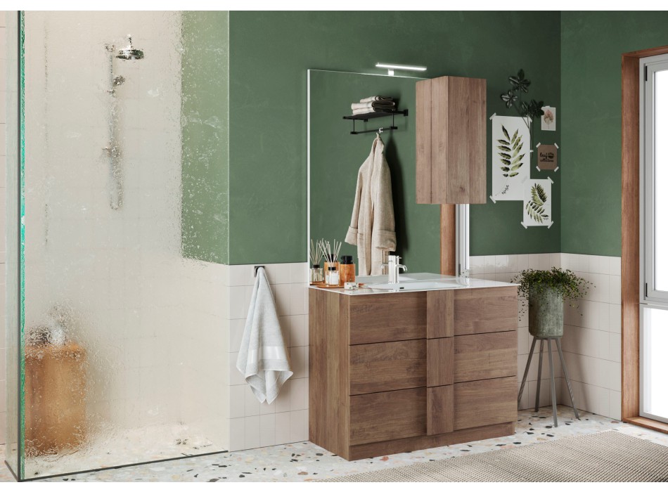 Mobile bagno con 2 o 3 cassetti JUPITER 