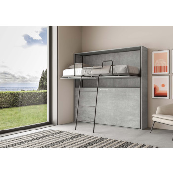 Mod.Kando Doppio - Letto doppio a scomparsa Kando cashmere