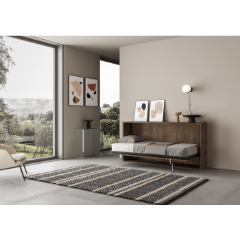 Mod.Kando Singolo - Letto singolo a scomparsa Kando cashmere