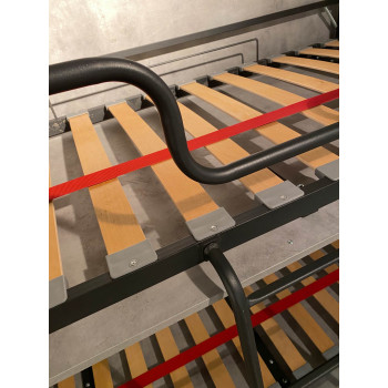 Mod.Kando Singolo - Letto singolo a scomparsa Kando con materasso cashmere