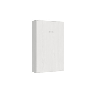 Mod.Kentaro 1 piazza e mezza 120 - Letto una piazza e mezzo a scomparsa 120 Kentaro bianco frassino