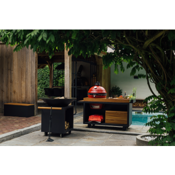 OFYR CLASSIC STORAGE 100 PRO - BARBECUE BRACIERE CON PORTALEGNA E RUOTE