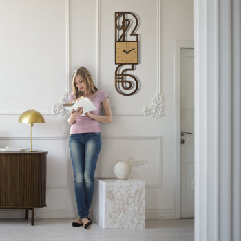 Orologio da parete minimal NEVILLE 5123 Arti e mestieri