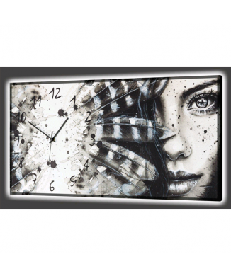 Orologio LUMISONO PIUME IN VISO GL3554 PINTDECOR