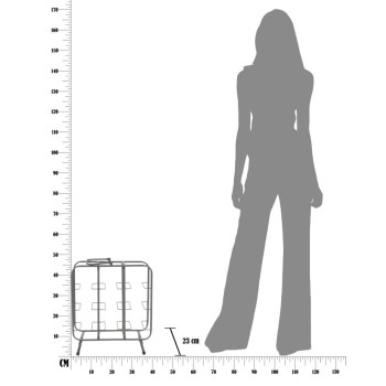 P/BOTTIGLIE RACK QUADRATO (9 POSTI)