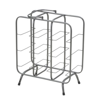 P/BOTTIGLIE RACK QUADRATO (9 POSTI)