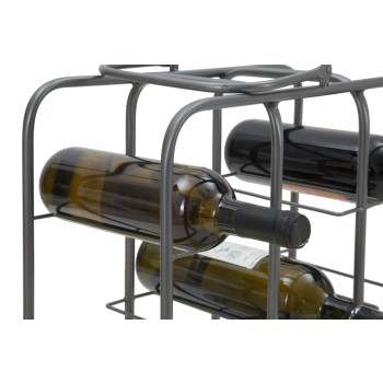 P/BOTTIGLIE RACK QUADRATO (9 POSTI)