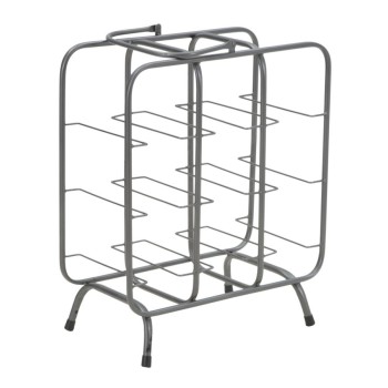 P/BOTTIGLIE RACK QUADRATO (9 POSTI)