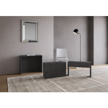 Panche Evolve Inferiore e superiore - Panche inferiore e superiore allungabili 26x72/300 cm Evolve bianco frassino allunghe interne