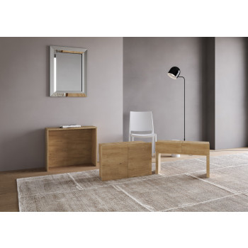 Panche Evolve Inferiore e superiore - Panche inferiore e superiore allungabili 26x72/300 cm Evolve bianco frassino allunghe interne