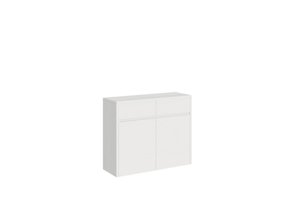 Panche Evolve Inferiore e superiore - Panche inferiore e superiore allungabili 26x72/300 cm Evolve bianco frassino allunghe interne