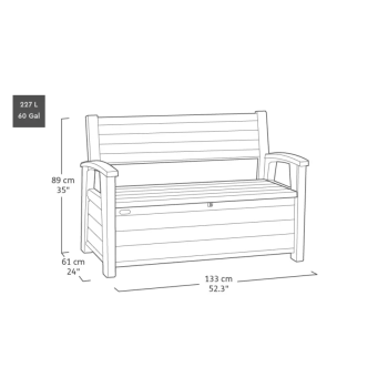 Panchina DECO 60g KETER