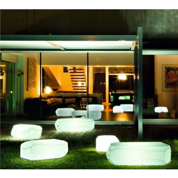 PANCHINA METEOR MEDIUM CON LUCE SERRALUNGA