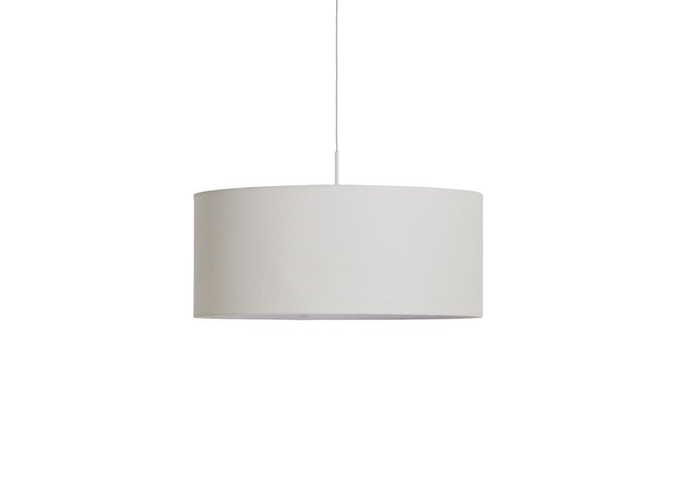 Paralume per lampada da soffitto Niani in cotone color avorio Ø 60 cm