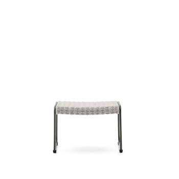 Poggiapiedi Maurina in acciaio zincato