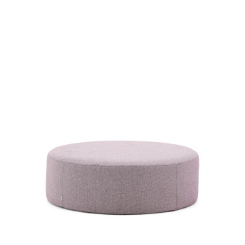 Poggiapiedi sfoderabile Kaeli viola Ø120 cm