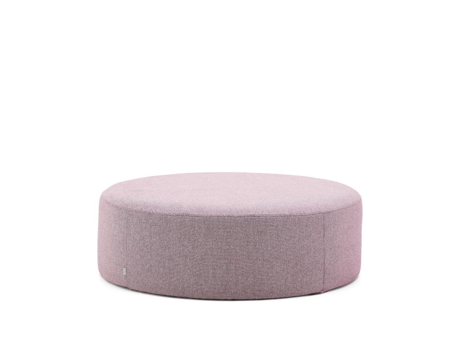 Poggiapiedi sfoderabile Kaeli viola Ø120 cm