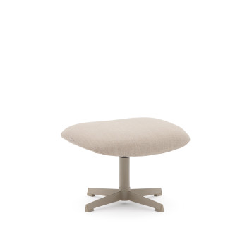 Poggiapiedi Teryl di ciniglia