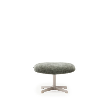 Poggiapiedi Teryl di ciniglia