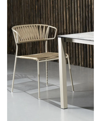 Poltrona con braccioli LISA FILÒ SCAB