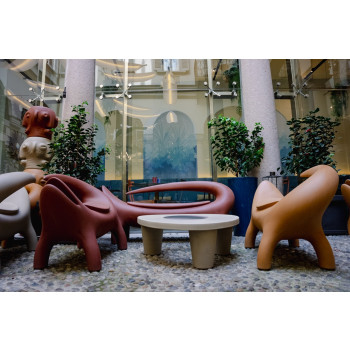 Poltrona lounge KROKO LACCATO Slide