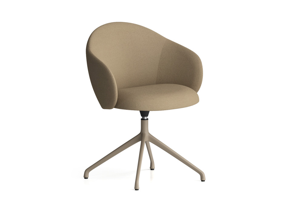 Poltrona VOLTA con base a 4 razze Infiniti