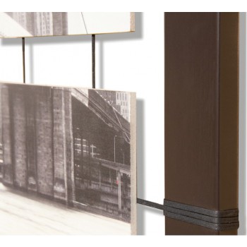 QUADRO CITTA' SCOMPOSTA P4622  PINTDECOR