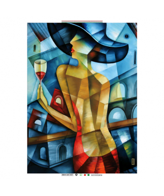 Quadro DONNA AL BAR G5010 PINTDECOR