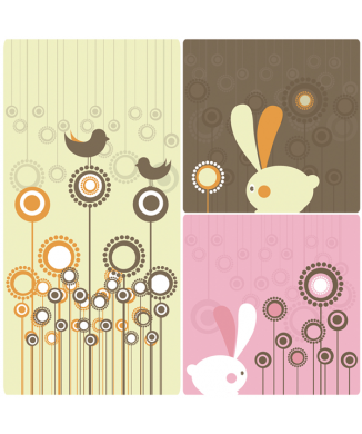 Quadro DUE CONIGLIETTI G1608 PINTDECOR