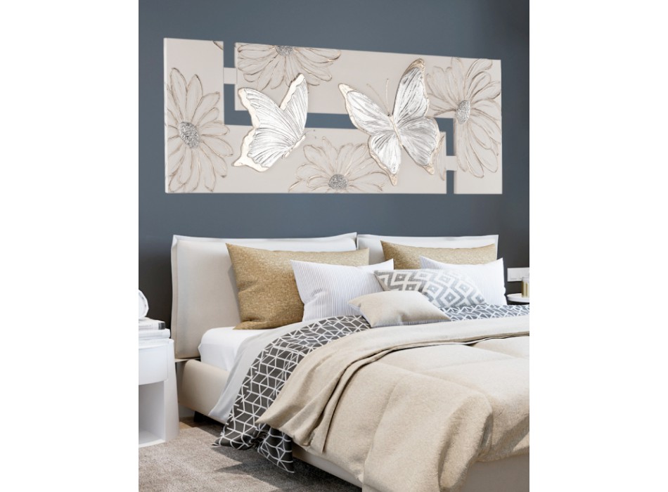 Quadro FARFALLE ARGENTO P4768 PINTDECOR