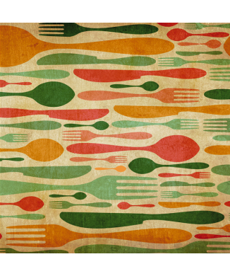 Quadro POSATE COLORATE G1680 PINTDECOR