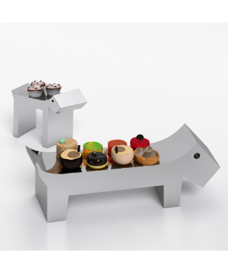 Scultura in ceramica DOG ADRIANI & ROSSI