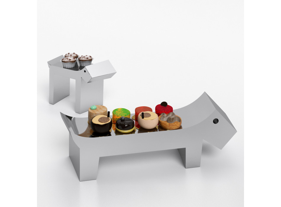 Scultura in ceramica DOG ADRIANI & ROSSI