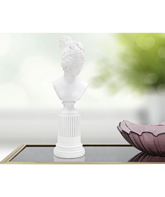 SCULTURA STATUA WOMAN C/PIEDISTALLO