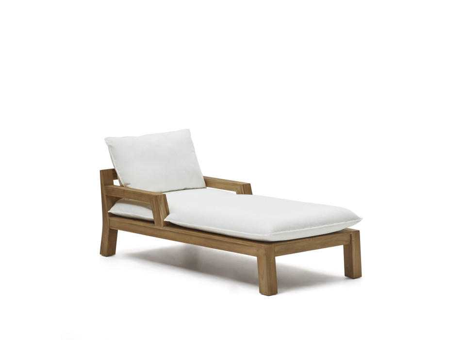 Sdraio Forcanera in teak massiccio