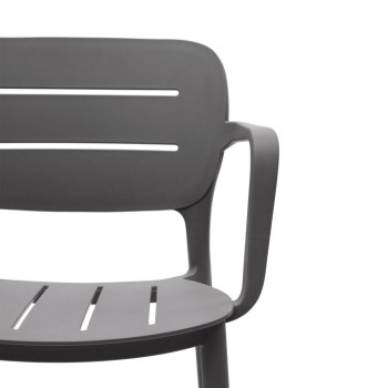 Sedia da esterno Morella in plastica