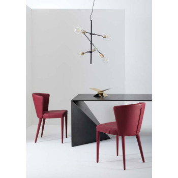 Sedia in pelle ATENA Julia Italia