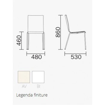 SEDIA KUADRA 1151 PEDRALI