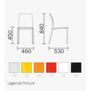 SEDIA KUADRA 1271 PEDRALI
