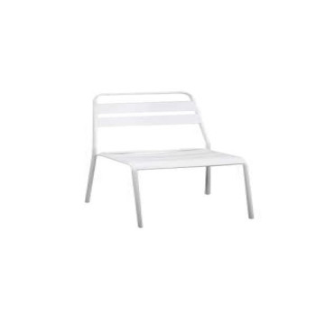 Sedia metallo Rovigo bianco Vacchetti